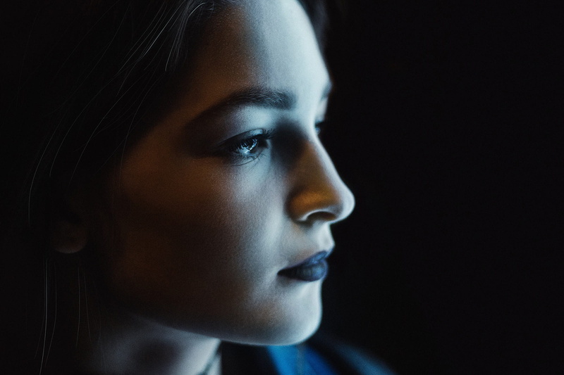 headshot, woman, portrait, 1080P, depression - sadness, emotion, close-up, human body part, beauty, looking, loneliness, young Adult, beautiful woman