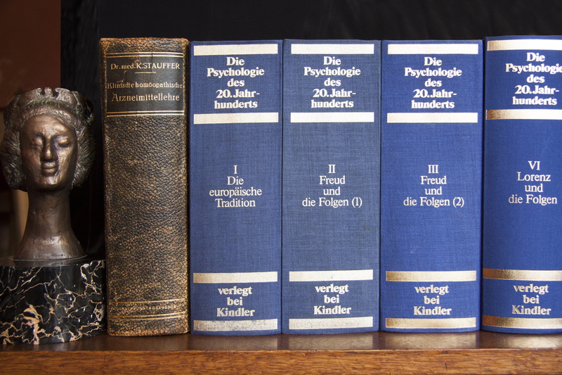 books, in a row, indoors, freud, business, media, group of objects, antique, male likeness, book, psyche, hardcover book, old books, publication, 4K, text