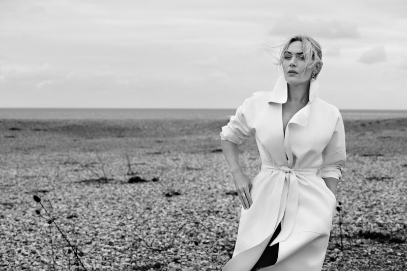Kate Winslet, English, 1080P, Actress, Black and White, Actresses