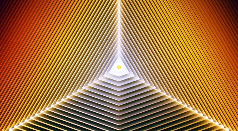 repetition, 2K, religion, Abstract, Digital, built structure, pyramid, spirituality, ascend, modern, indoors, abstract backgrounds, no people, triangle