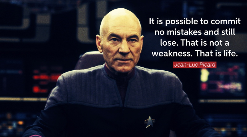 men, looking at camera, clothing, emotion, casual clothing, waist up, confidence, make, picard, standing, adult, minimalism, focus on foreground
