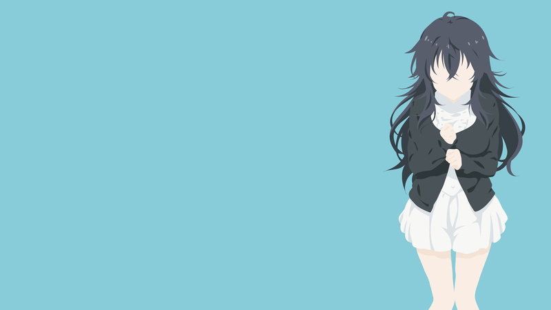 young adult, females, Tamaki Ako, real people, indoors, rear view, hairstyle, Netgame no Yome wa Onna no Ko ja Nai to Omotta?, digital composite, one person