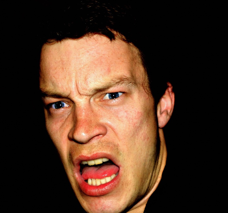 emotion, man, 1080P, one Person, black Background, emotions, shouting, studio shot, bad, body part, bruise, angry, headshot, human body part, s, facial Expression