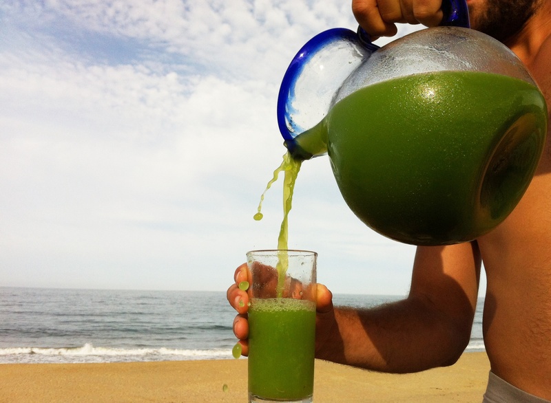 juicing, baja, pouring, healthy eating, summer, food, beach, fruit, horizon over water, hand, fasting, beverage, green juice, fruit juice, drink, nature