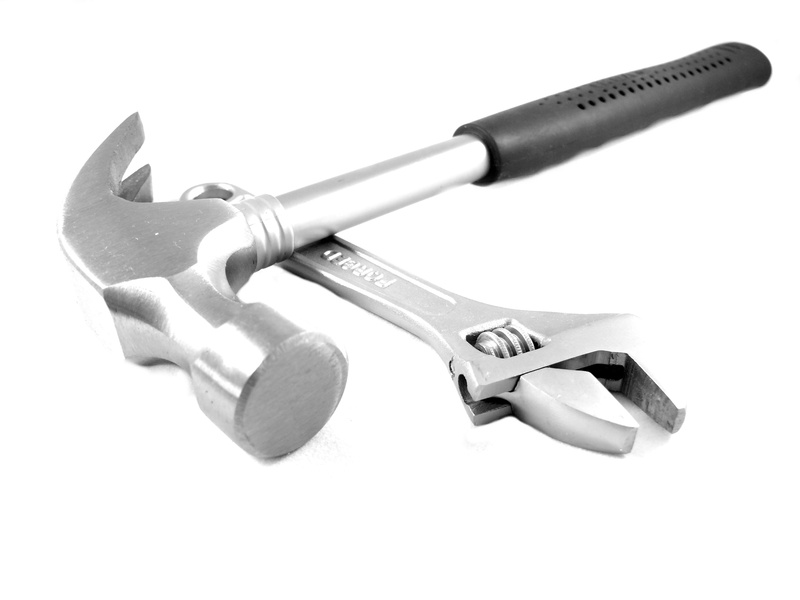 copy space, Builder, diy, oil pump, 2K, wrench, high angle view, Tools, white, close-up, single object, equipment, metal, gray, pliers, work tool, job