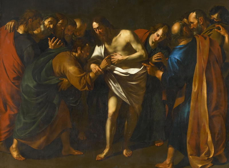 picture, Wouter Pietersz  Crabeth, 1080P, myth, Doubting Thomas