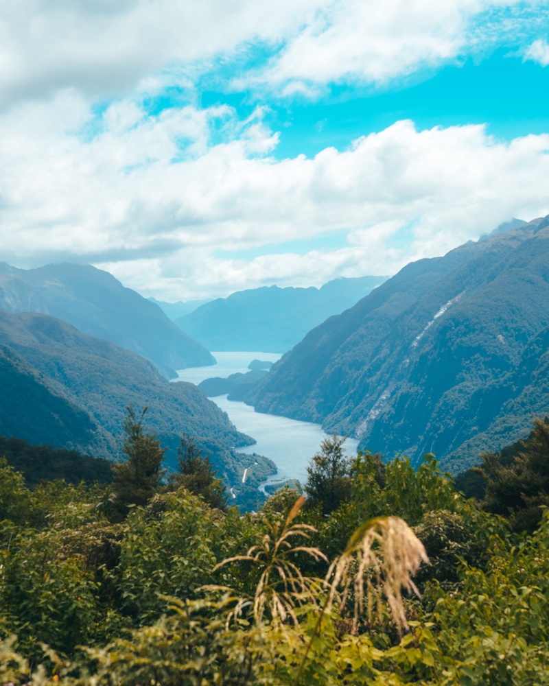 hiking, plant, cloud - sky, tranquility, mountain peak, water, lake, outdoors, environment, layer, forest, body, tranquil scene, 4K, beauty in nature