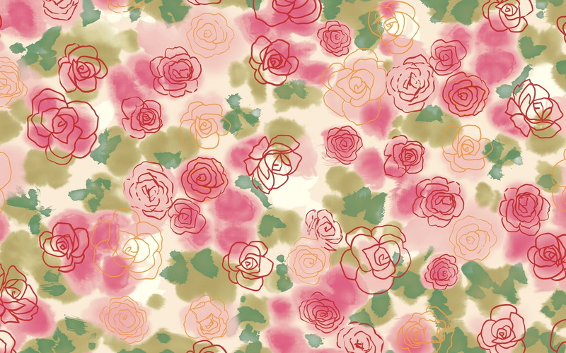 multi Colored, repetition, flowering plant, decoration, pattern, elegance, leaf, colors, swirl, pink, rose - flower, backdrop, season, full frame, seamless
