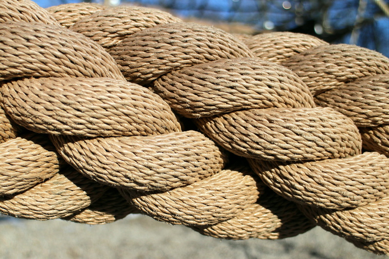 twisted ropes, strength, connection, sunlight, nautical Vessel, twisted, dew, nature, textile, 4K, detail, sailboat, thaw, tied up, day, detention, focus on foreground