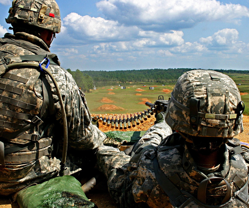 infantry, military, machine gun, Ohio National Guard, public domain, helmet, .50-caliber, aiming, army Soldier, United States, shoot, photos, soldier, National Guard