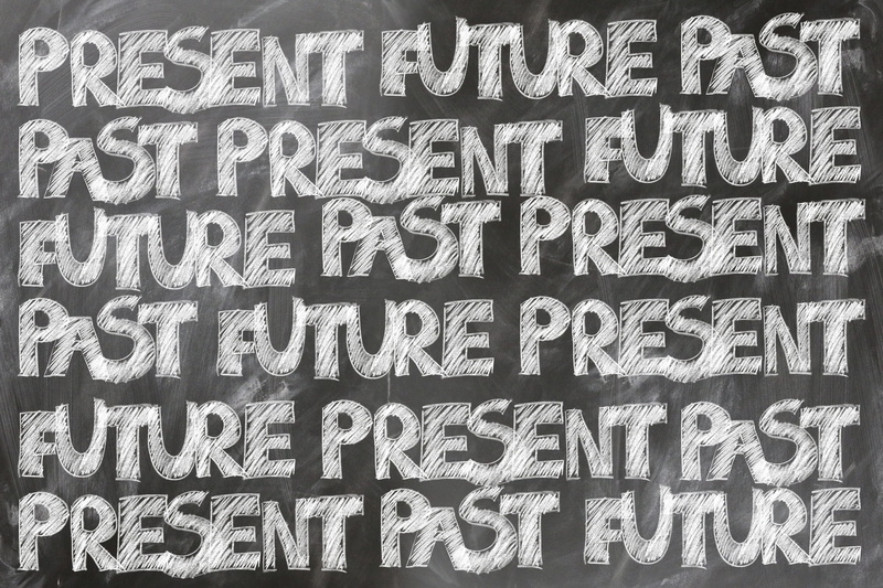 capital letter, present, Past, message, full frame, comparison, sign, wall - building feature, transience, Board, backgrounds, Font, 5K, information, day