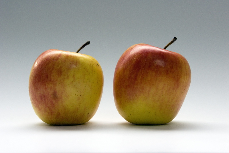 Healthy, close-up, pair, Apples, Fruit, healthy eating, still life, group of objects, Food, wellbeing, vitamin, food and drink, three objects, pear, delicious