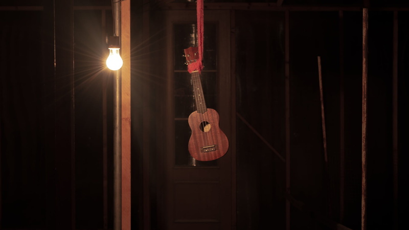 strings, 1080P, ukulele, night, light bulb, loop, scarf, light, fear, music, creativity, greenhouse, Fenichka, the door, tool, darkness, photo, mystic