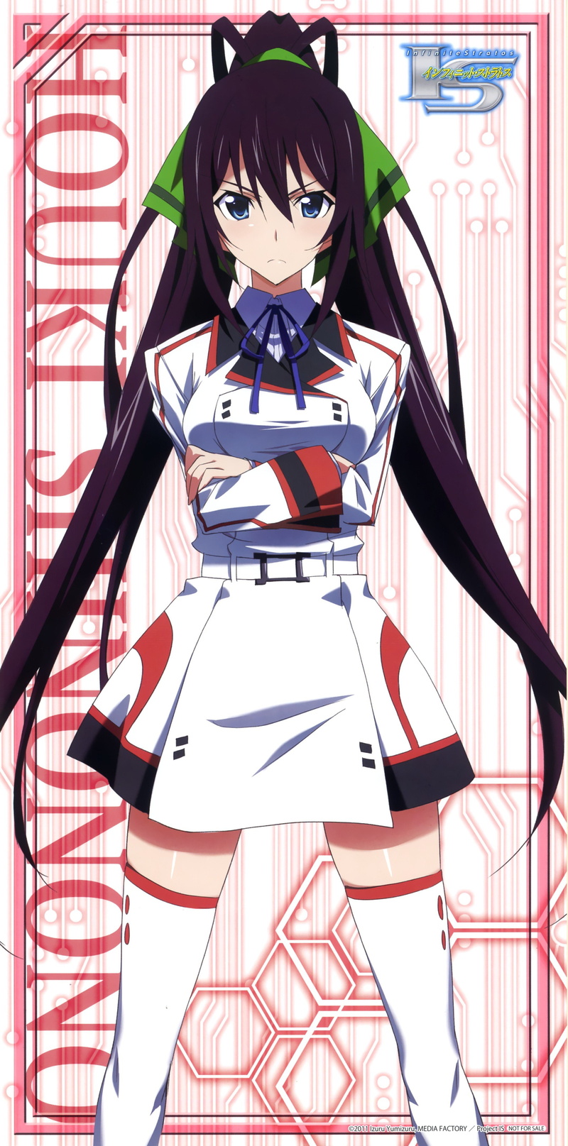 anime, infinite, shinonono, houki, stratos, 4K