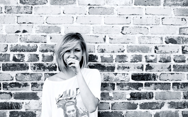 s, front view, beauty, problems, black and white, young Adult, human Face, looking at camera, brick Wall, real people, emotional Stress, depression - Sadness
