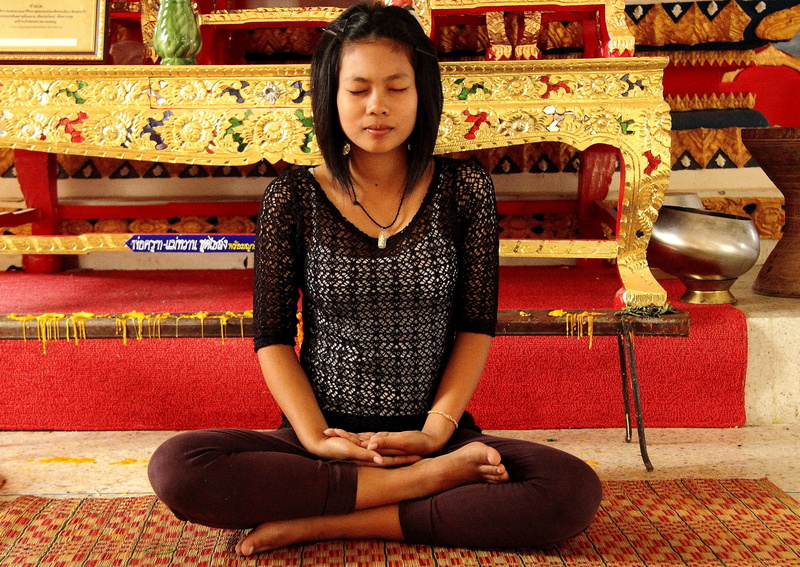 4K, peace, hair, beautiful woman, yoga woman, concentration, spiritual, beside, tranquility, natural health, girl, meditate, sitting, calm, adult, meditation nature