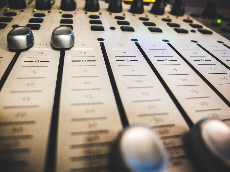 mixer, music, 4K, audio, no people, indoors, recording studio, high angle view, sound recording equipment, communication, control, mixing, sound mixer