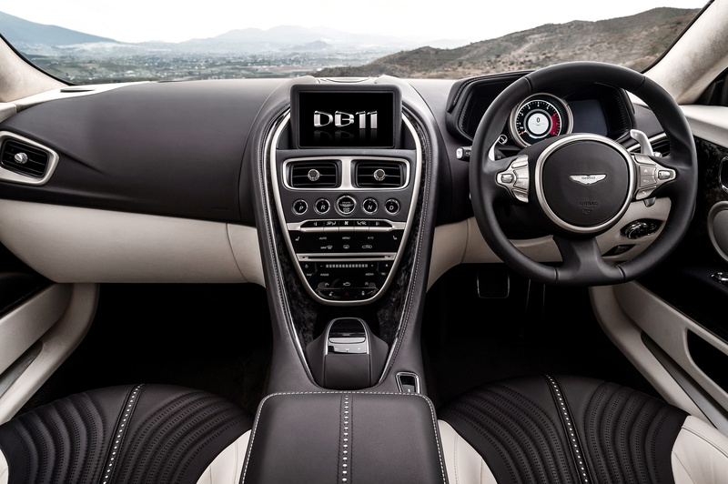 Geneva Auto Show 2016, interior, 4K, Aston Martin DB11