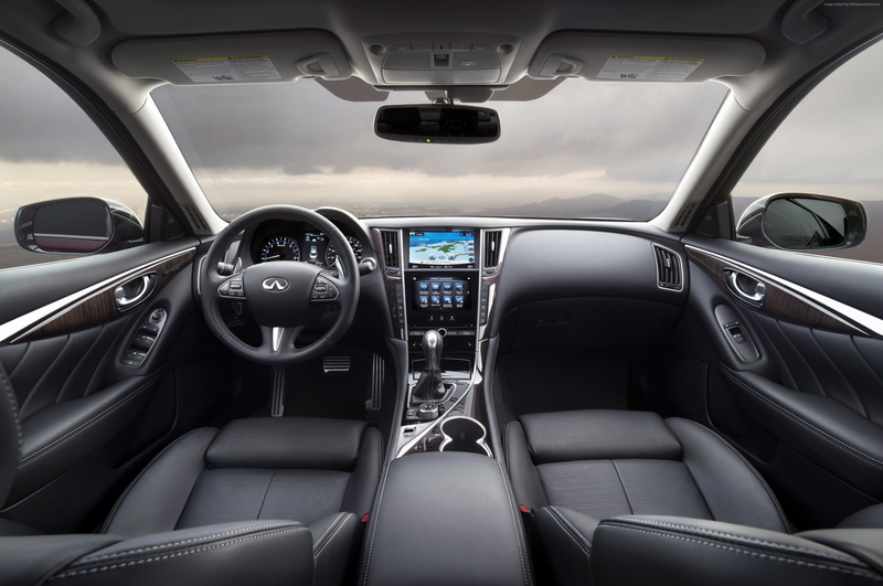 2K, Hybrid, interior, Infiniti Q50S 3.0t, Chicago auto show 2016