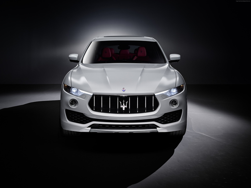 whire, Maserati Levante, crossover, Geneva Auto Show 2016, 4K