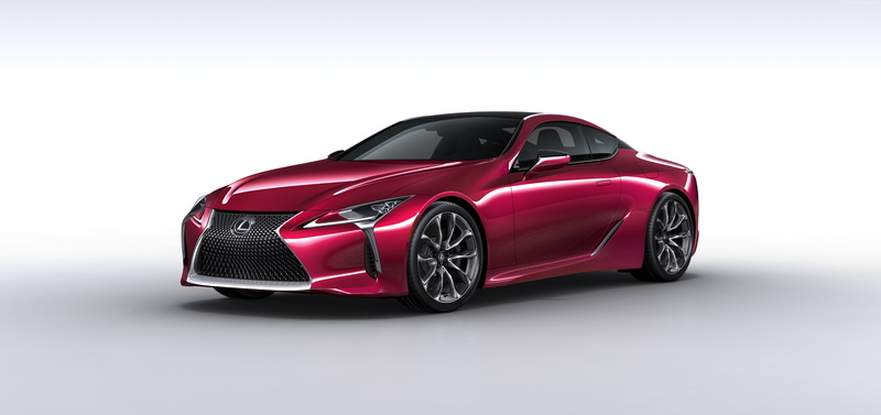 Lexus LC 500, 5K, red, detroit auto show 2016, sport car