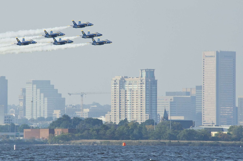 precision, nautical vessel, on the move, sea, nature, blue angels, motion, 1080P, aircraft, sky, water, flying, river, performance, air show, day, group