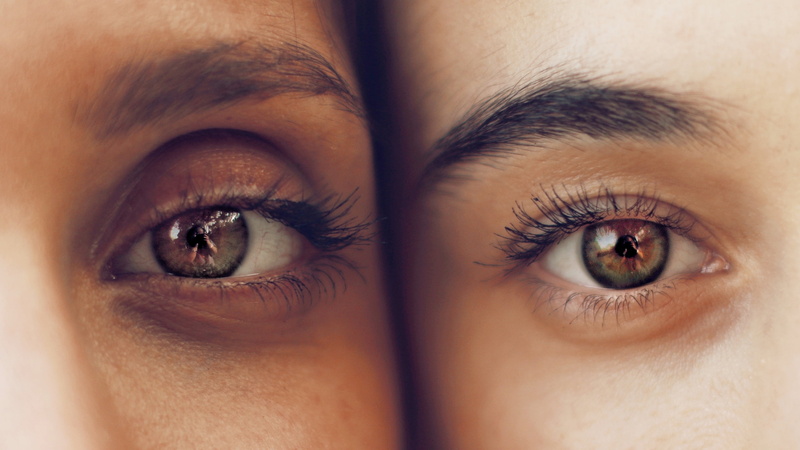 people, adult, photography, contemplation, eye, eyebrows, eyelash, looking, females, caucasian Ethnicity, iris, portrait, extreme close-up, close, 2K