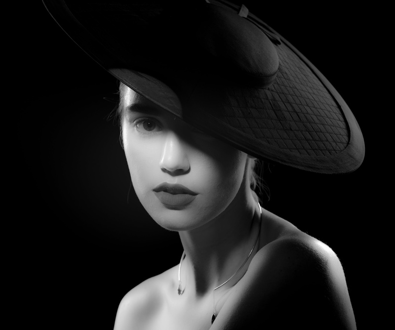 elegance, adult, mystery, scale, monochrome, females, noir, glamour, women, hat, wearing, blackandwhite, fashion, beauty, photography, one Person, portrait