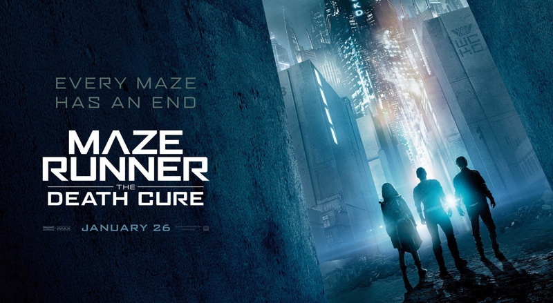 outdoors, built structure, maze runner, communication, city, sign, cure, nature, blue, building exterior, adult, men, people, western script, 1080P, runner