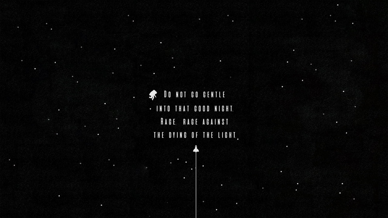 1080P, quote, Dylan Thomas, poetry, stars