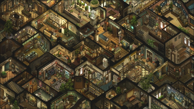 720P, abstract, maze, room