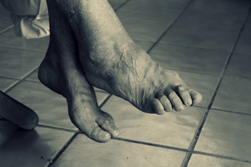 human body part, holding, grandma, hopelessness, human hand, focus on foreground, men, old age, 4K, occupation, people, unrecognizable Person, human Foot