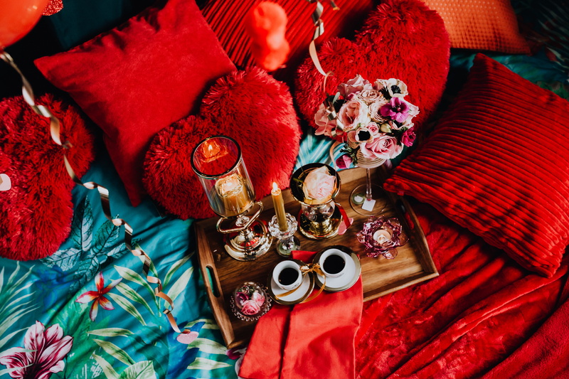 fashion, day, variation, lovely, s, red, love, brunch, indoors, silver colored, jewelry, personal accessory, close-up, romantic, textile, still life, choice