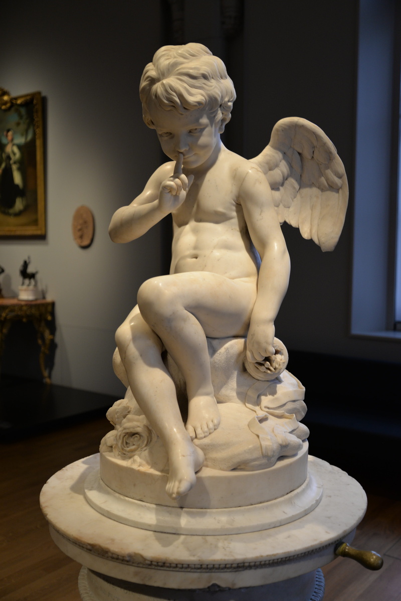 statue, creativity, sculpture, female likeness, 5K, the past, bust, history, cherub, étienne maurice falconet, museum, no people, indoors, display, close-up