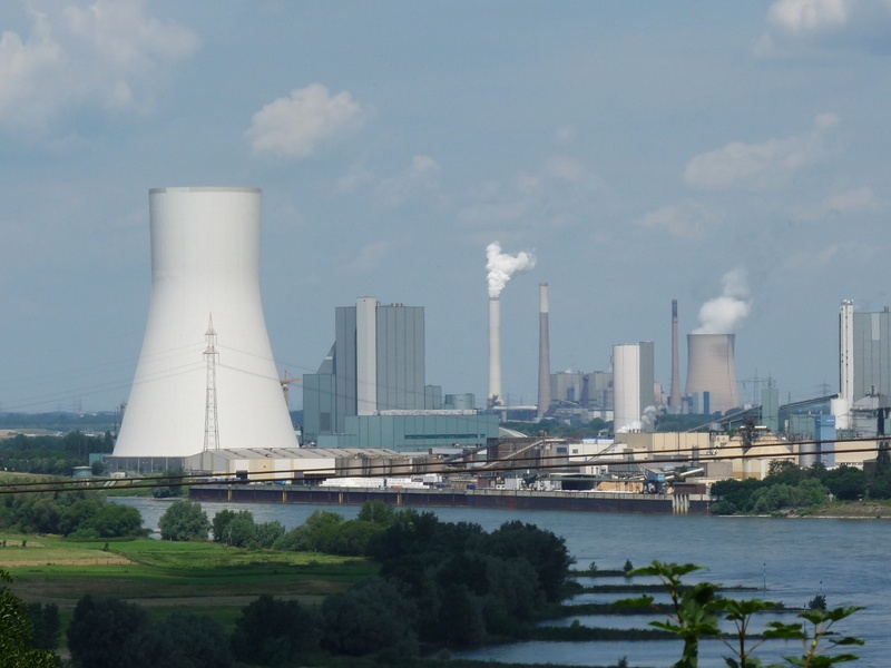 ruhr area, day, energy revolution, exhaust gases, north rhine westphalia, smoke, fumes, built structure, industry, pollution, nature, buildings, architecture