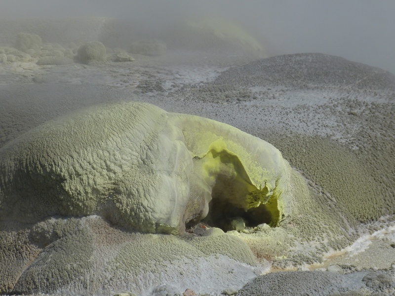 non-urban scene, yellow, volcanism, power in nature, 4K, outdoors, geology, nature, sulfur, volcanic, toxic, rock, gases, physical geography, hot source