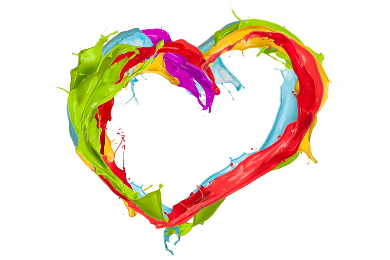 craft, flowing, heart, computer Graphic, creativity, drawing - art product, watercolor Paints, studio shot, drop, freshness, shape, nature, shaped, ink