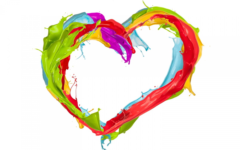 craft, drawing - Art Product, liquid, creativity, multi Colored, drop, colors, spray, lines, green color, art, heart, blue, brush Stroke, copy space, illustration