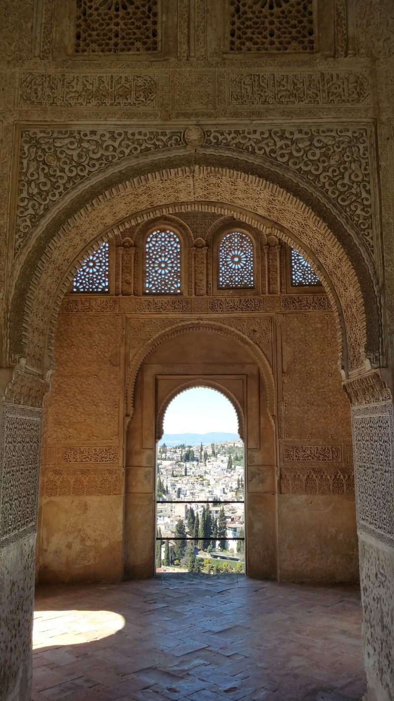 water, ancient, Granada, no people, architecture, the past, Alhambra, pavillon, history, tourism, landmark, Alhamra, arched, fortress, indoors, calat alhamra