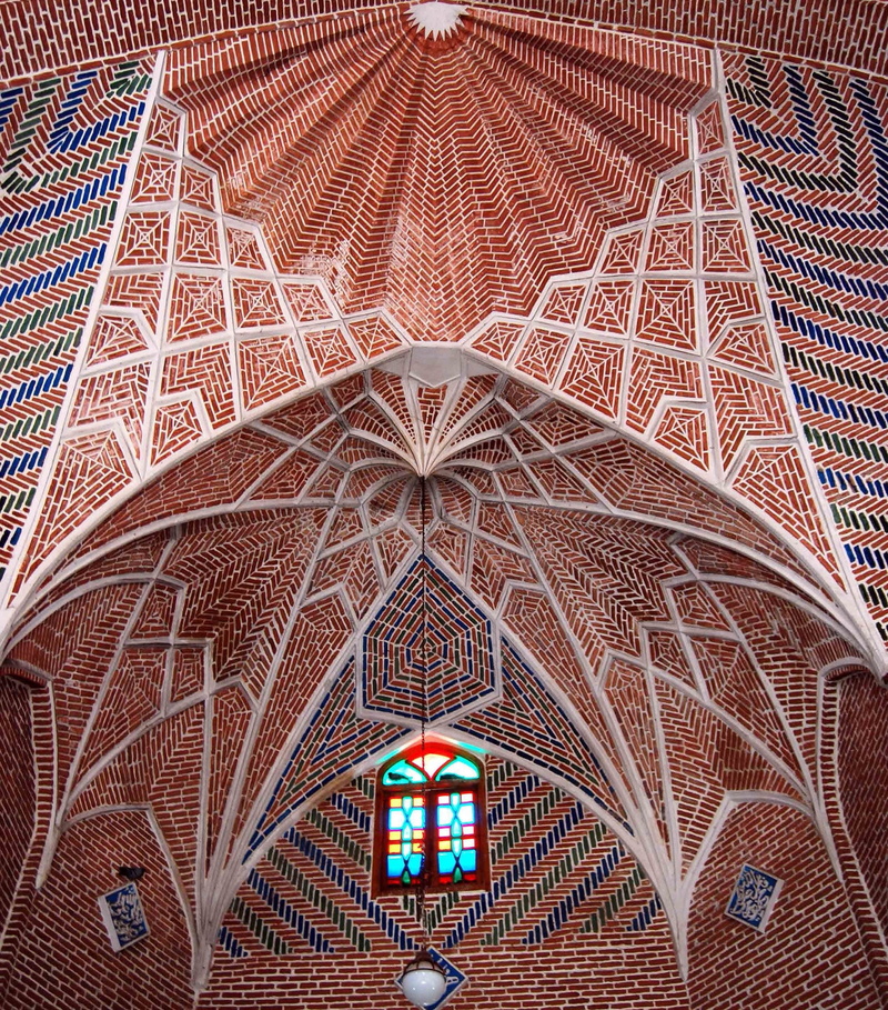 day, tabriz, 2K, art and craft, floral pattern, no people, travel destinations, building exterior, place of worship, indoors, low angle view, multi colored