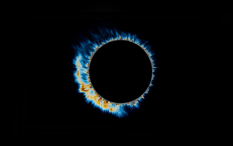 eye, light - natural phenomenon, eyesight, mac, apple, no people, dark, illustration, sensory perception, black background, flame, art, indoors, illuminated