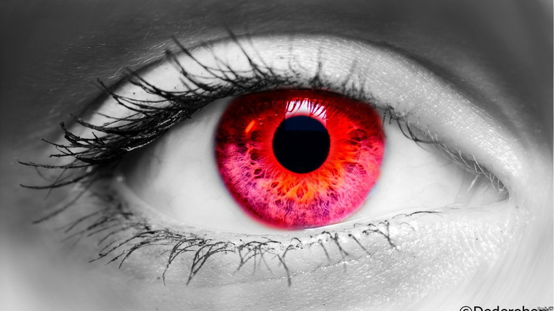 hair, eyebrow, one person, make-up, 1080P, selective coloring, eye, eyeball, eyes, eyesight, looking at camera, human face, human body part, iris - eye