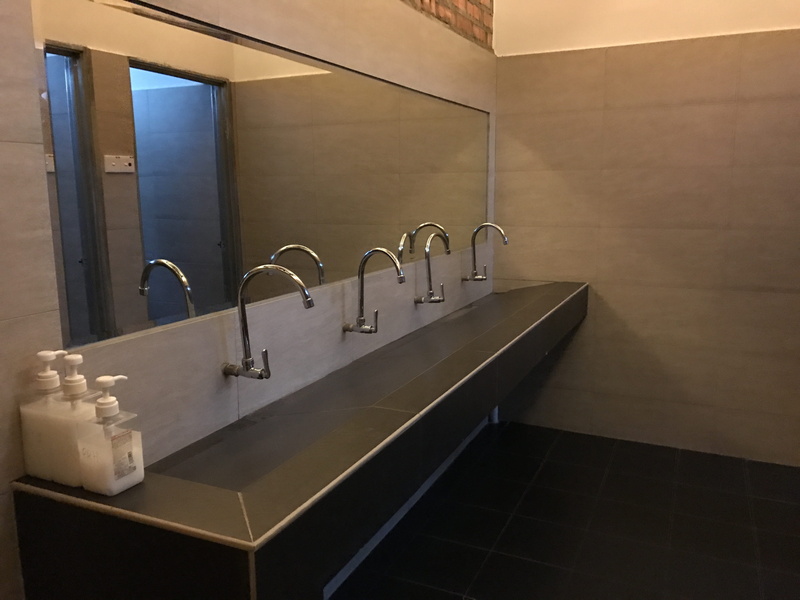 4K, Apartment, vanity, no People, floor, bathroom sink, luxury, elegance, domestic Bathroom, Sink, indoors, steel, flooring, public restroom, Bathroom