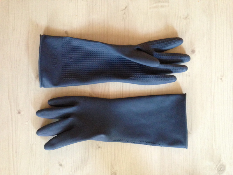 wood - material, cleaning, wooden plank, directly above, protective workwear, clean, still life, latex, indoors, gloves, protective glove, wood, protection