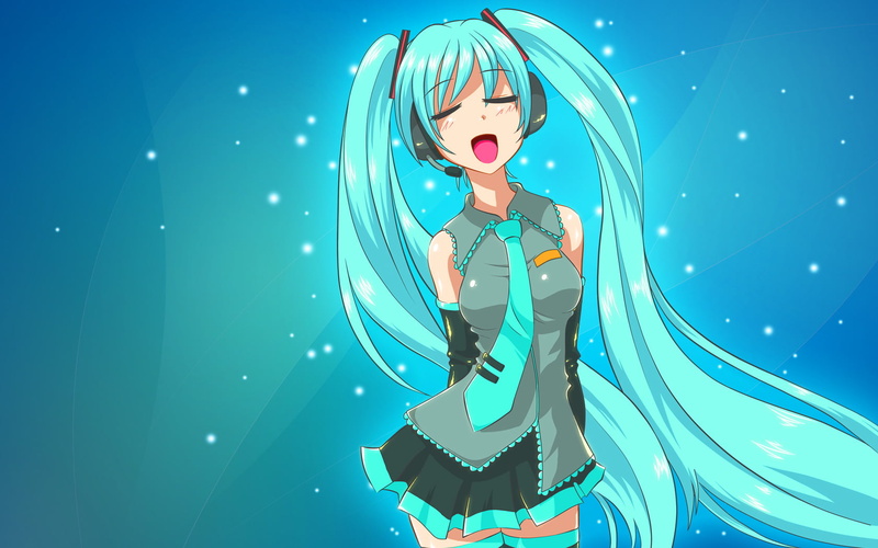 lifestyles, young adult, green color, adult, enjoyment, indoors, real people, standing, 720P, Hatsune Miku, leisure activity, casual clothing, three quarter length