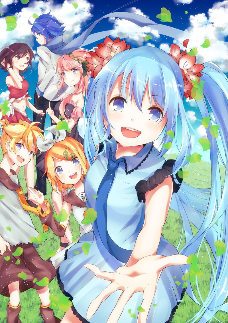 still life, craft, no people, creativity, human representation, close-up, 720P, male likeness, Hatsune Miku Append, day, multi colored, outdoors, representation