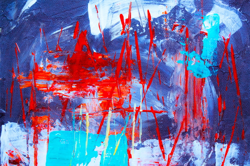 canvas, flag, wall art, art and craft, pattern, teal, colors, design, outdoors, blue, built structure, vibrant color, colorful, paint, creative, art, modern art