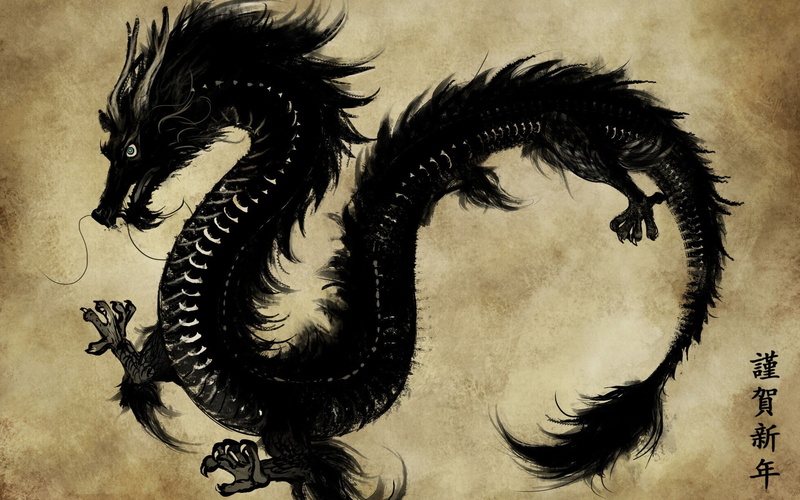 dragon, 1080P, Chinese, fantasy art