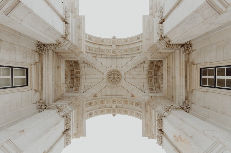 day, architectural column, architecture, built structure, de, 5K, architecture and art, portugal, architectural feature, sky, historic, building, lisboa