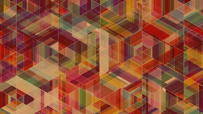 Simon C. Page, anime, geometry, 1080P, colorful, pattern, symmetry, abstract